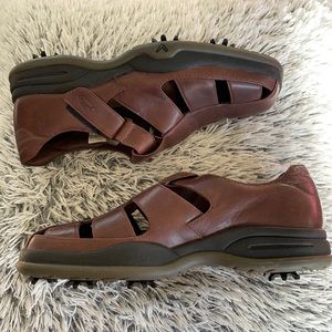 Brown Men's Size 9 Callaway Golf Shoes